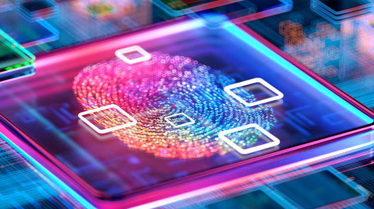 A brand fingerprint being assessed by AI, as AI and LLMs use brand signals
