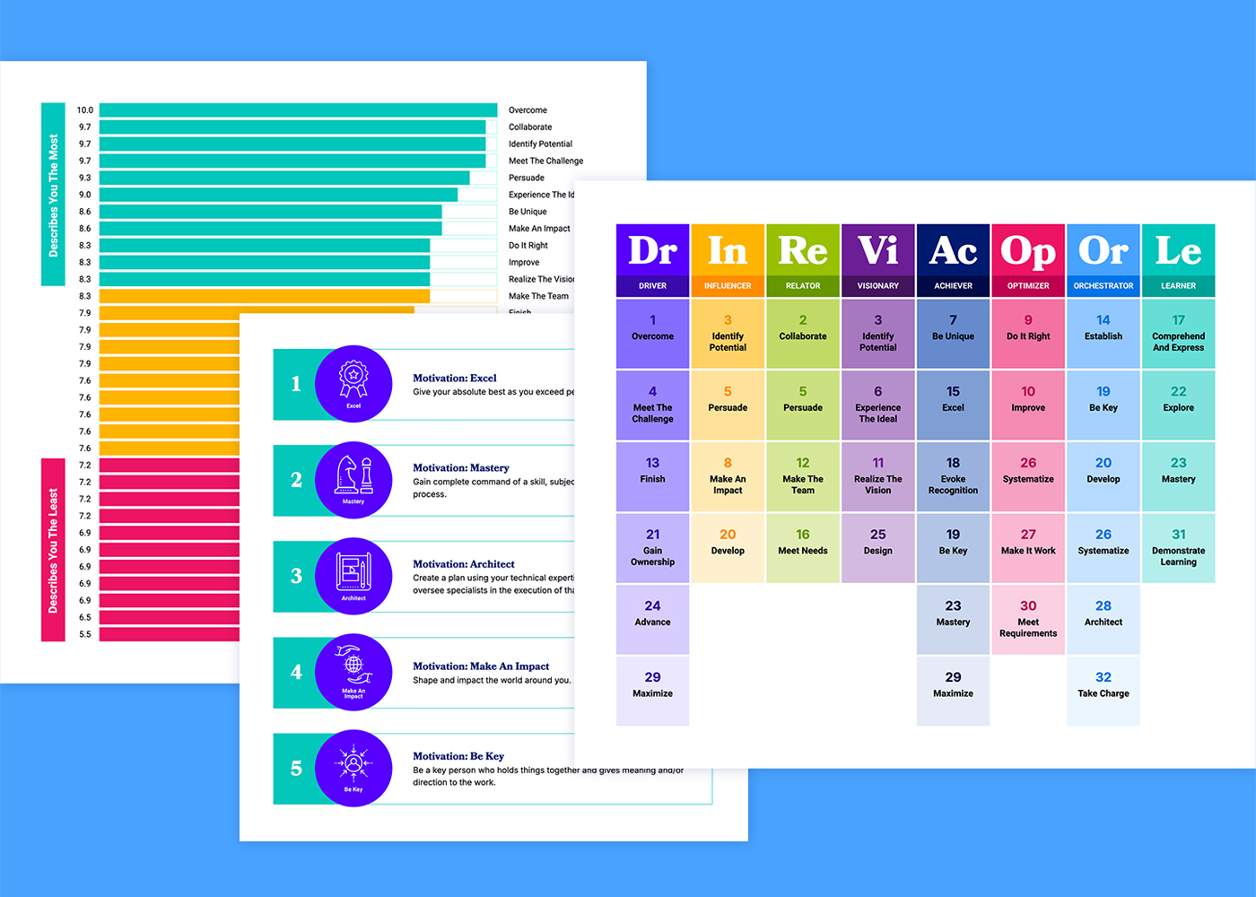 Assessment report design