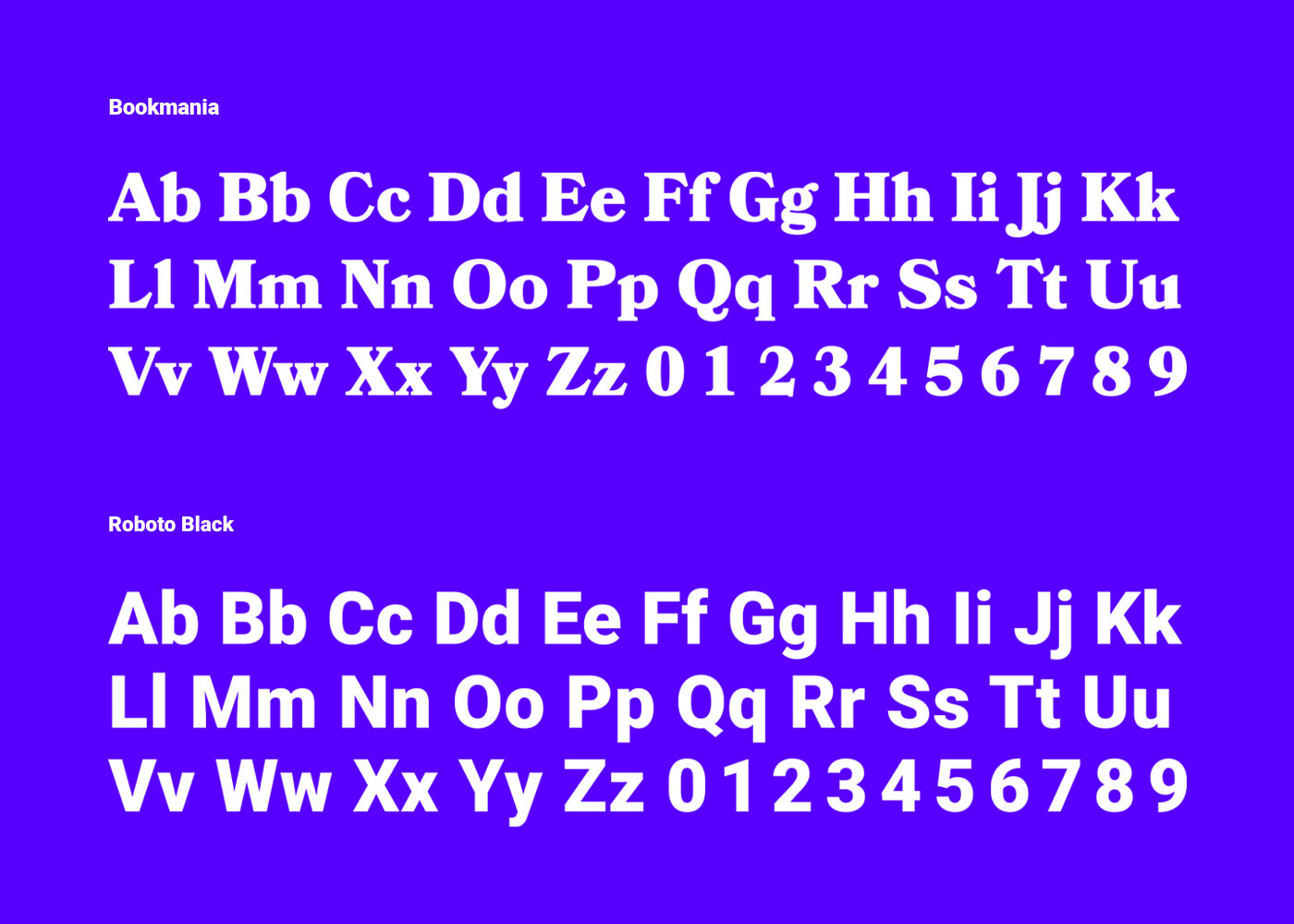 MCode typography
