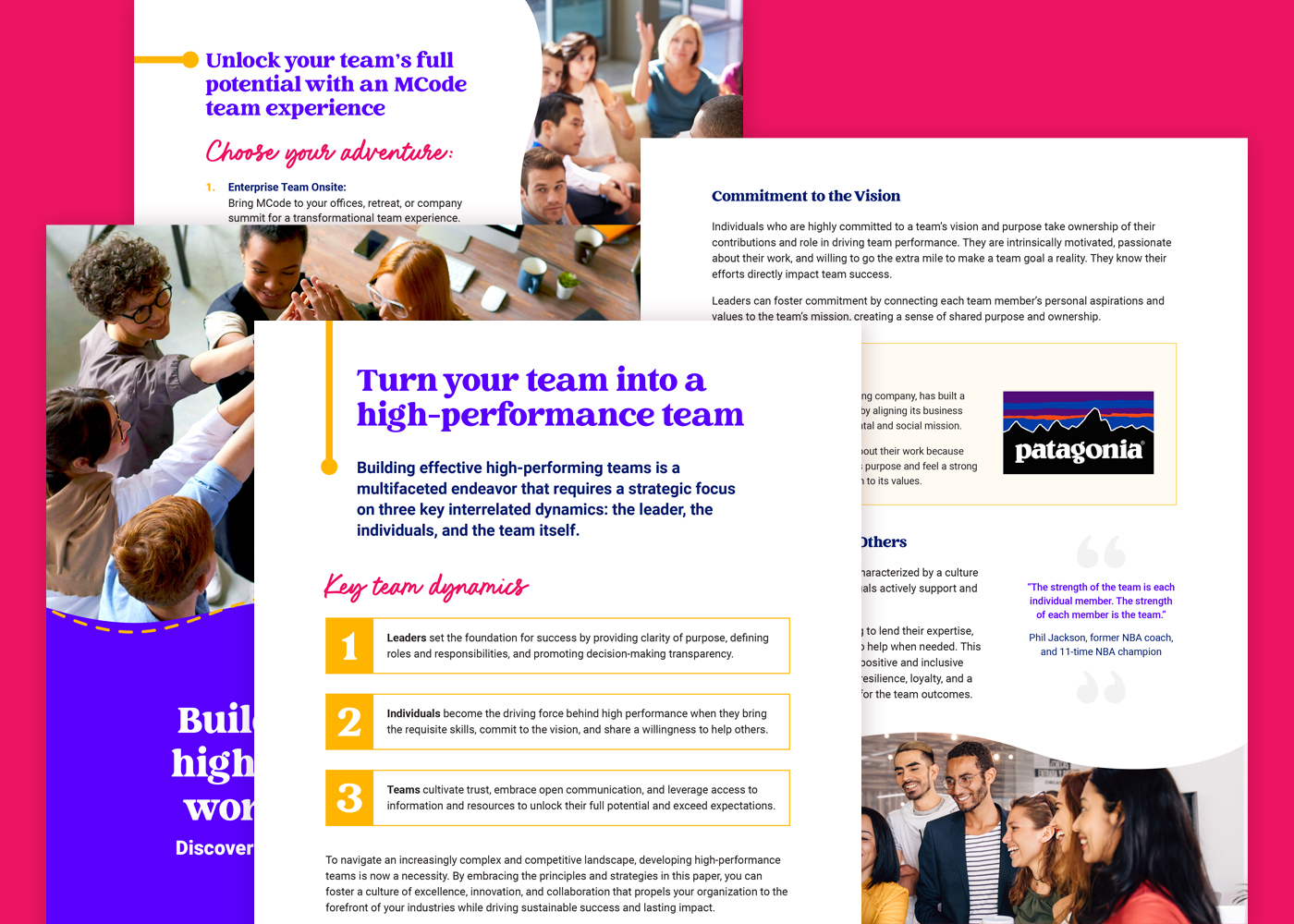 Marketing whitepaper copywriting and design sample