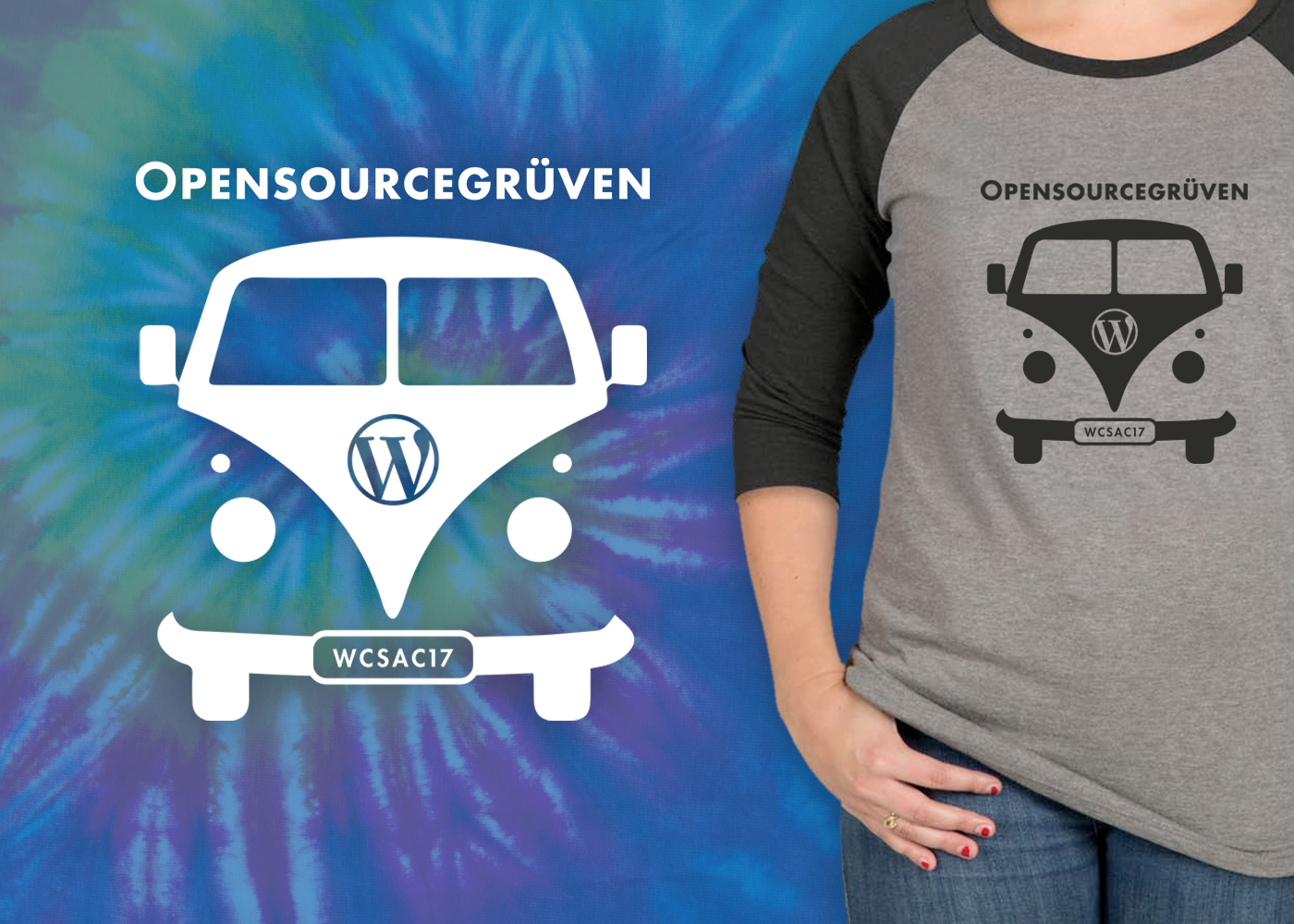 Sample logo design and conference swag design