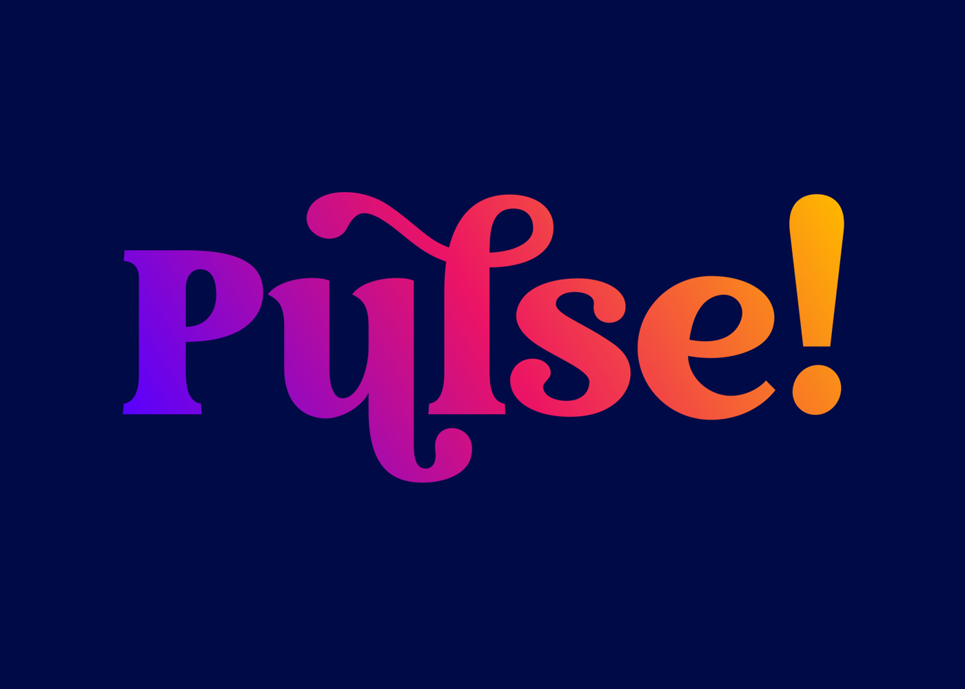 Sample SaaS Product Logo: Brand Design for Pulse!